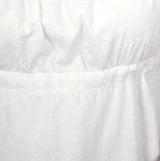 Rebecca Regency Dress - White