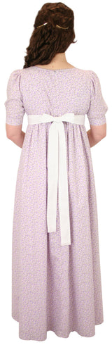 Ladies Cotton Sash Belt - White