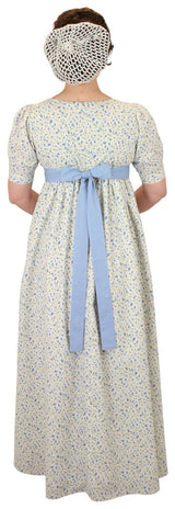 Ladies Cotton Sash Belt - Blue