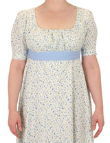 Ladies Cotton Sash Belt - Blue