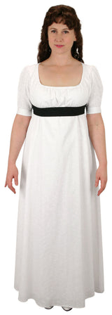 Ladies Cotton Sash Belt - Black