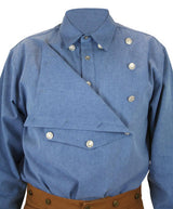 Longview Bib Shirt - Denim