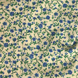 Helena Blouse - Vintage Blue Rose