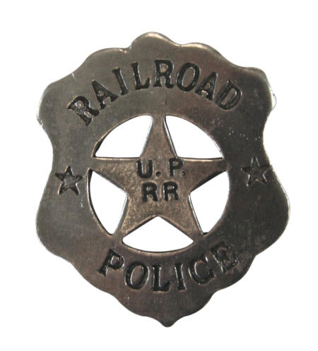 Old West Badge - Railroad Police
