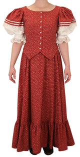 Vera Day Suit - Red Floral