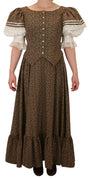 Brown Floral