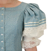 Vera Day Suit - Blue Leaf
