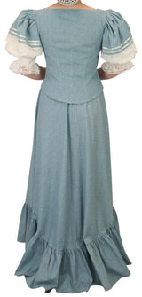 Vera Day Suit - Blue Leaf
