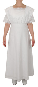Cora Edwardian Dress - White