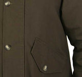 Water Repellent Cotton Duster - Brown