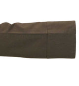 Water Repellent Cotton Duster - Brown