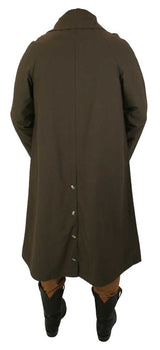 Water Repellent Cotton Duster - Brown