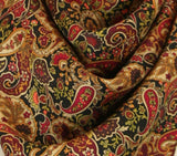 Premium Silk Paisley Neckerchief - Rust