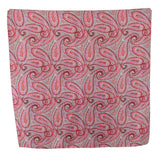 Premium Silk Paisley Neckerchief - Burgundy