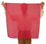 Premium Silk Polka Dot Neckerchief - Red