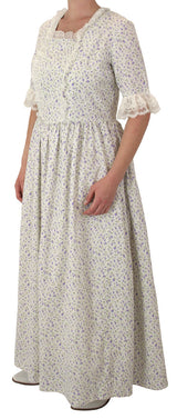 Amelia Dress - Purple Floret