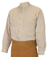 Bannock Shirt - Brown Stripe