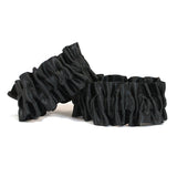 Black Satin Sleeve Garters (One Pair)