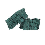 Satin Sleeve Garters - Green Emerald Isle (One Pair)