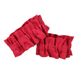 Satin Sleeve Garters - Red Duncan (One Pair)
