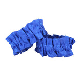 Satin Sleeve Garters - Blue Tahoe (One Pair)