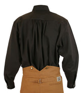 Longview Bib Shirt - Dark Brown