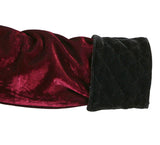 Vintage Smoking Robe - Burgundy Velvet