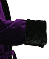 Vintage Smoking Robe - Purple Velvet