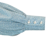Wichita Blouse - Blue Leaf