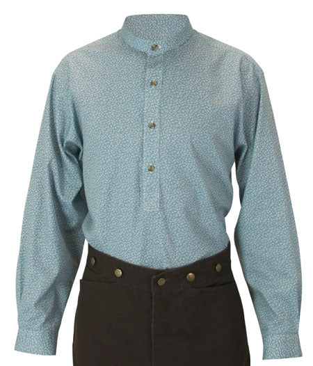 Trimble Shirt - Blue Leaf