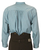 Trimble Shirt - Blue Leaf