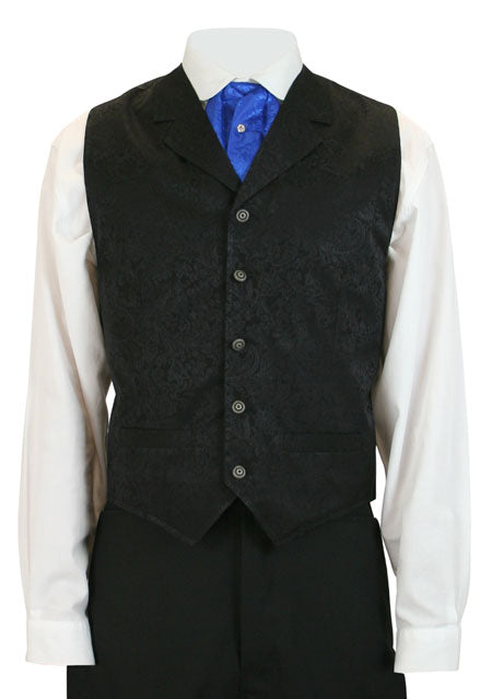 Whittaker Silk Vest - Black
