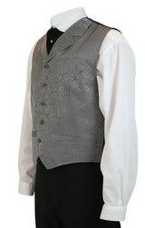 Whittaker Silk Vest - Gray