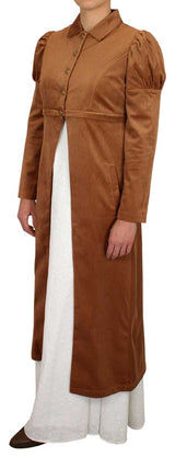 Regency Spencer Coat - Brown Corduroy