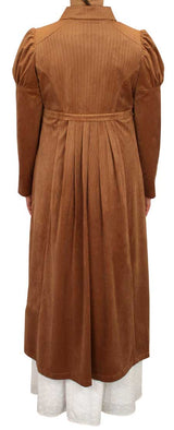 Regency Spencer Coat - Brown Corduroy
