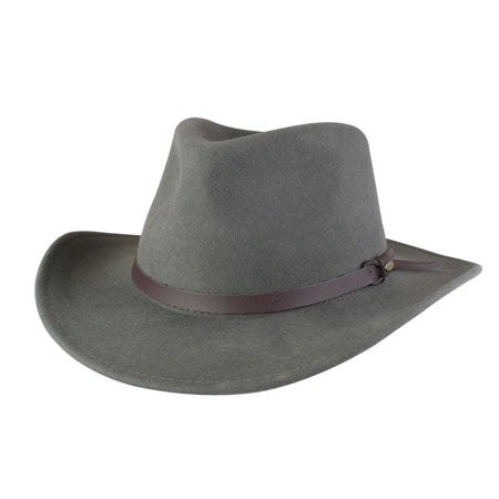 Western Cowboy Hat - Gray – Historical Emporium display picture 2