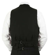 Warwick Wool Vest - Burgundy