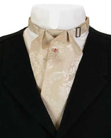 Silver Beaded Tie Tack - Champagne