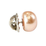 Large Pearl Tie Tack - Champagne