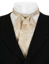 Large Pearl Tie Tack - Champagne