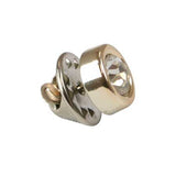 Gold Band Tie Tack - Diamond