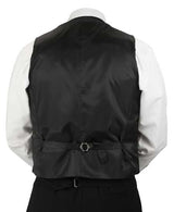 Doyle Vest - Charcoal Plaid