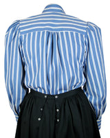 Ballard Blouse - Blue Stripe