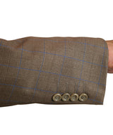 Woodsboro Three-Piece Plaid Suit - Taupe