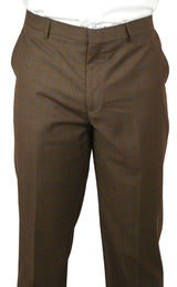 Woodsboro Three-Piece Plaid Suit - Taupe