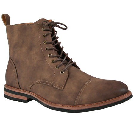 Mercer Boot - Mocha Faux Suede
