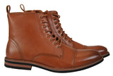 Burnett Boot - Sienna Faux Leather