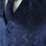 Fontaine Vest and Tie Set - Navy