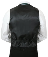 Fontaine Vest and Tie Set - Forest Green