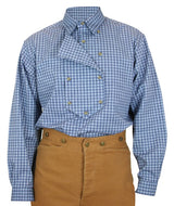 Appaloosa Bib Shirt - Blue Plaid